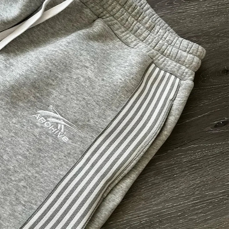 Urban Cozy Striped Joggers