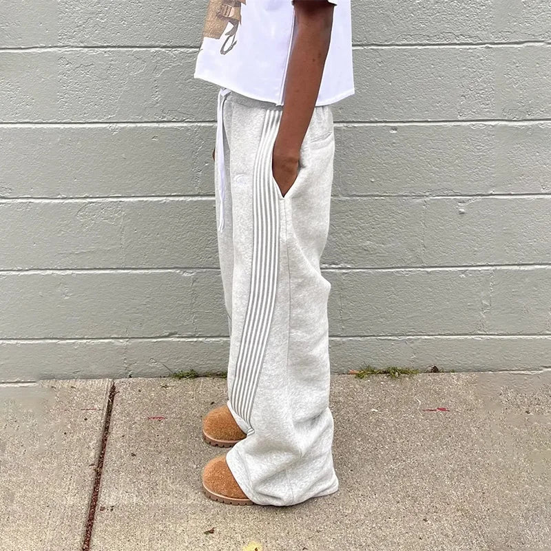 Urban Cozy Striped Joggers
