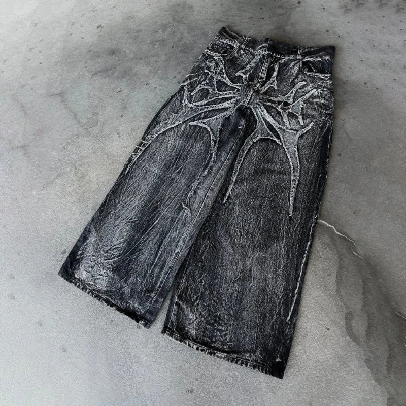 Phantom Gothic Baggy Jeans