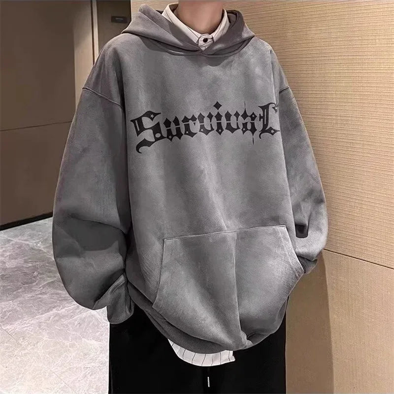 Autumn Gothic Spider Street Hoodie