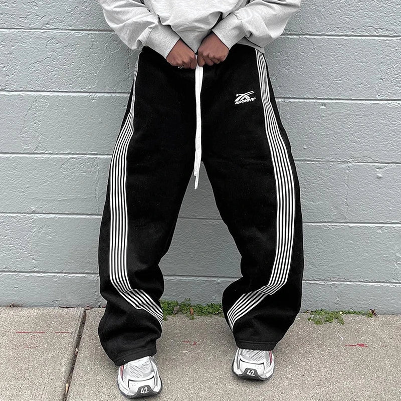 Urban Cozy Striped Joggers