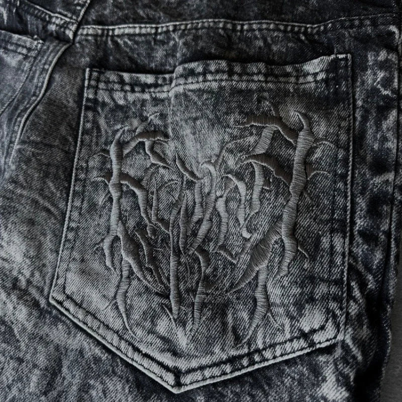 Phantom Gothic Baggy Jeans