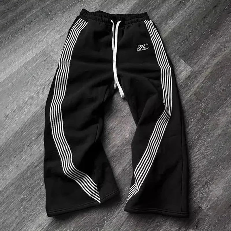 Urban Cozy Striped Joggers