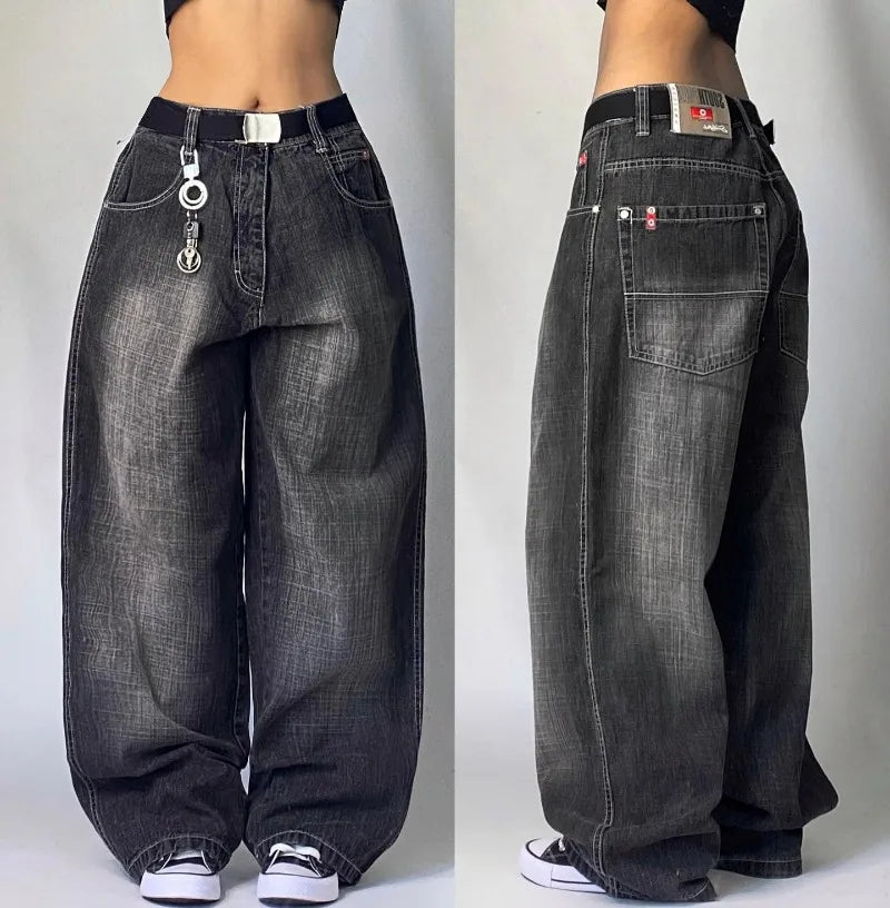 Classic Washed Baggy Street Jeans