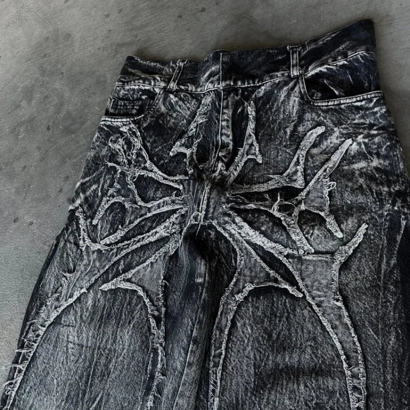 Phantom Gothic Baggy Jeans